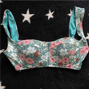 Floral Bikini Top